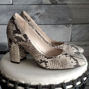 Cole Haan Snakeskin Eliree pump heels size 7.5